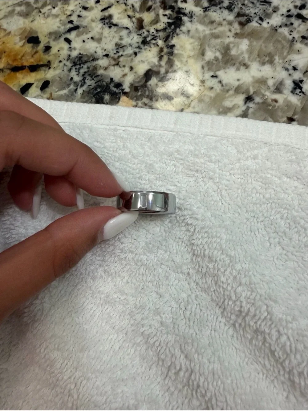Oura Ring 4 Silver Size 9